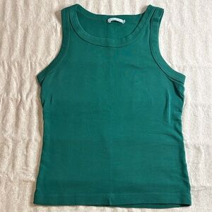 Women's Green Tank Top